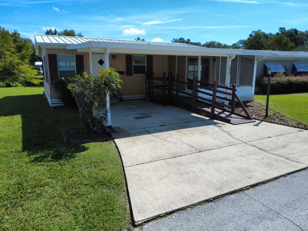 A home currently listed