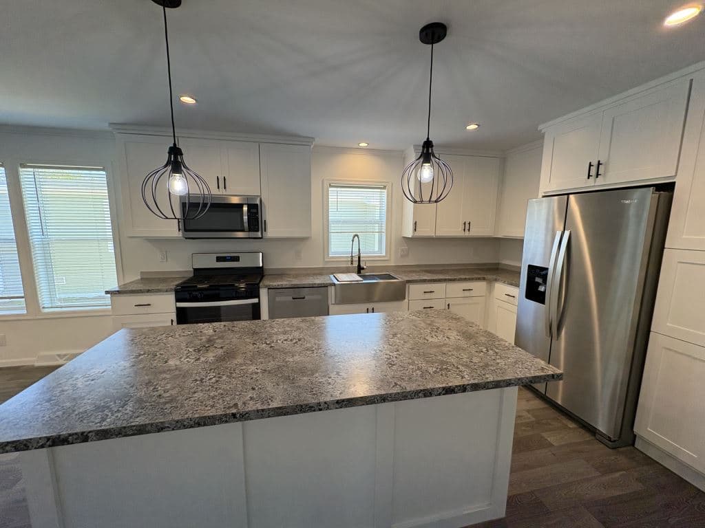 A home currently listed