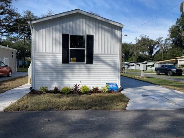 A home currently listed