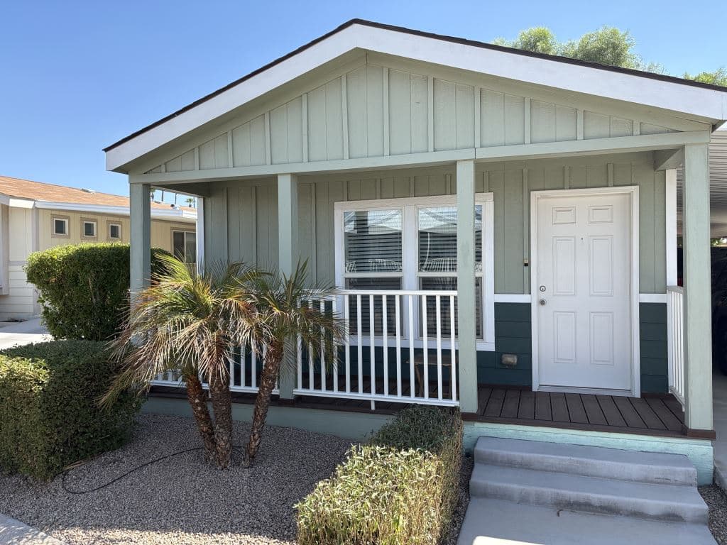 A home currently listed