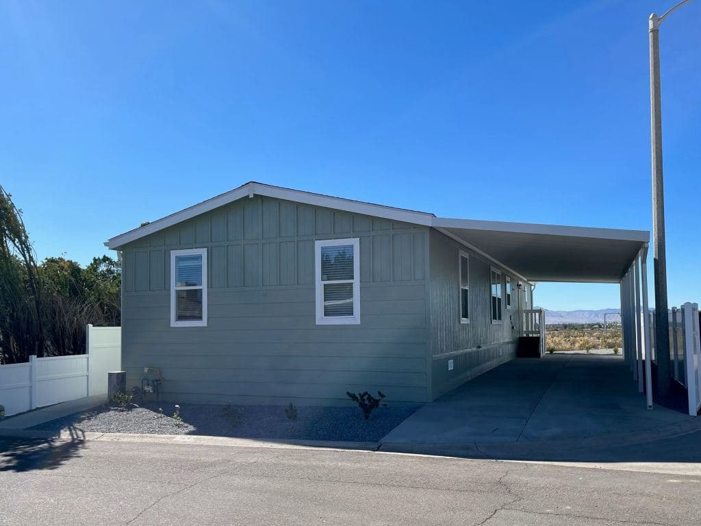 A home currently listed