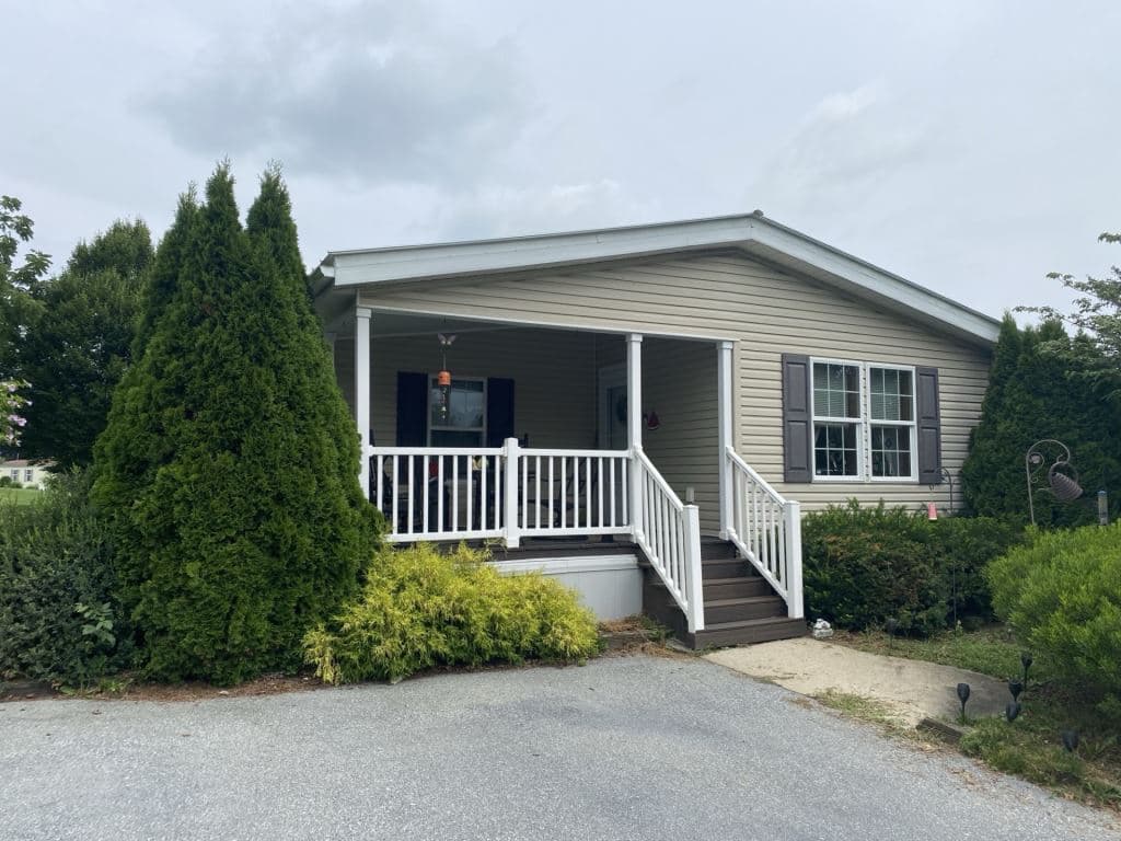 A home currently listed