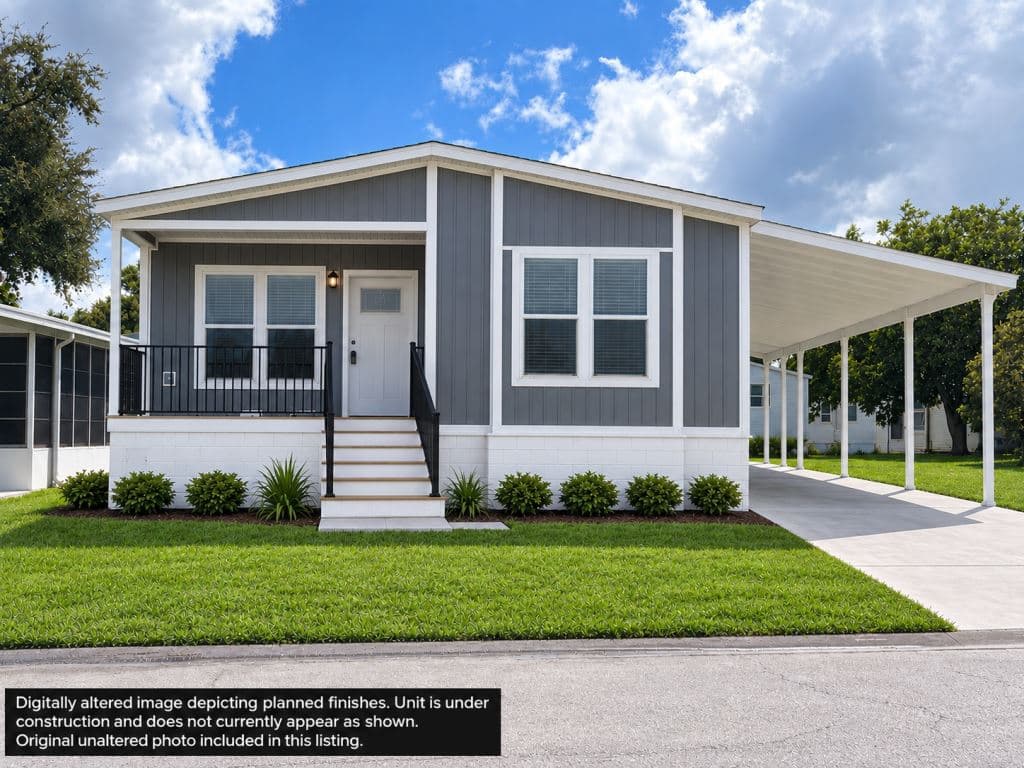 A home currently listed