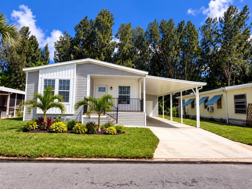 A home currently listed