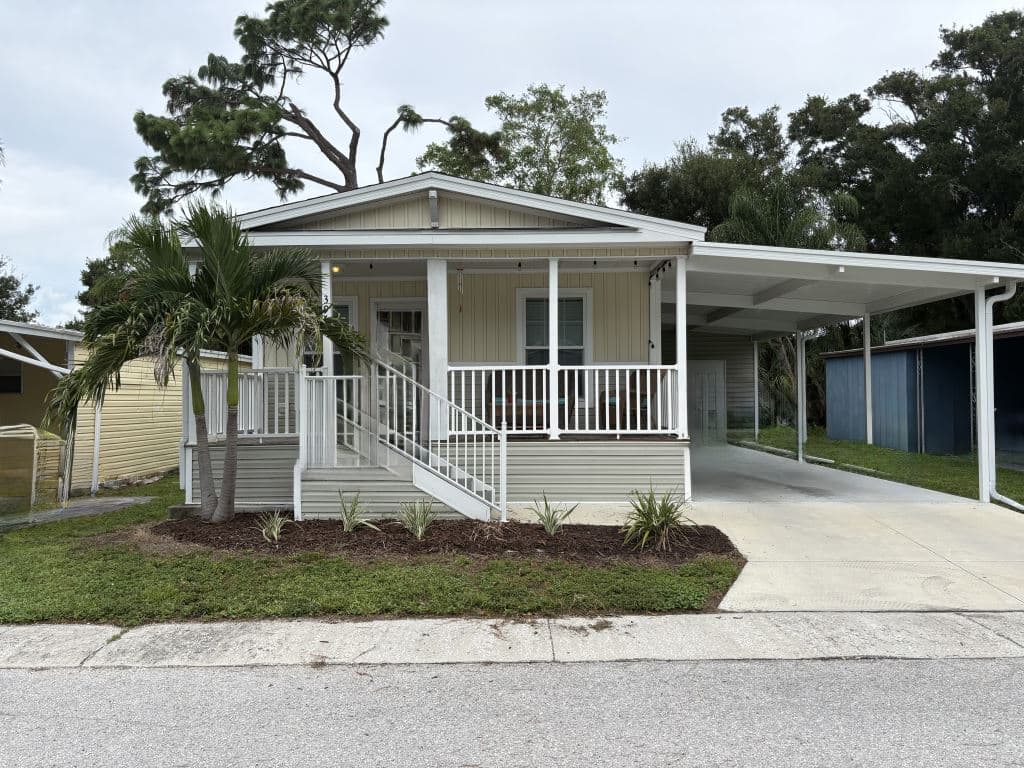 A home currently listed