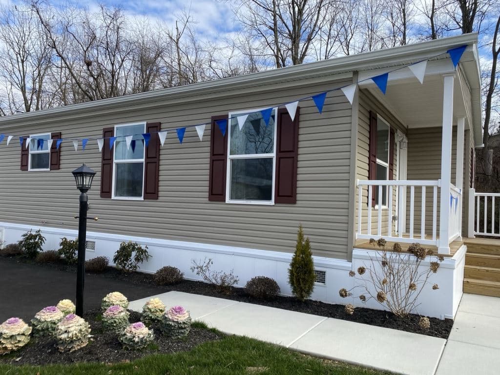 A home currently listed