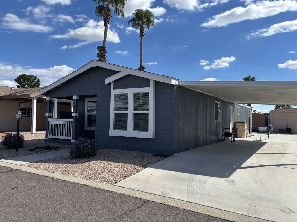 A home currently listed