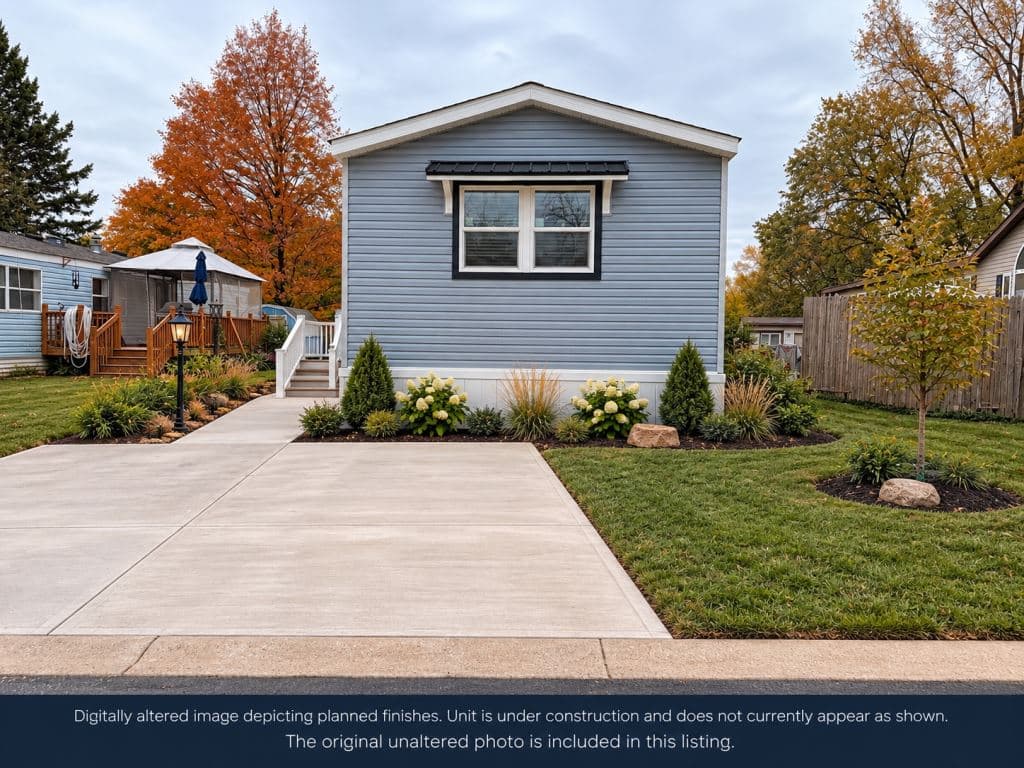 A home currently listed