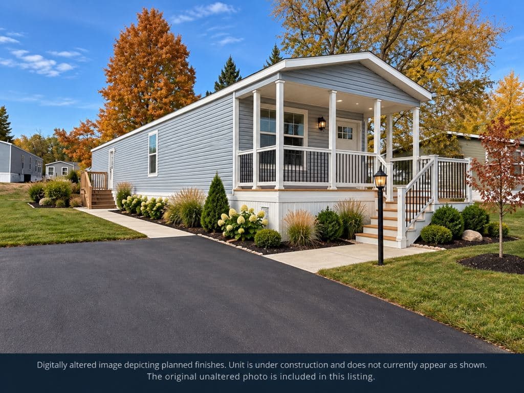A home currently listed