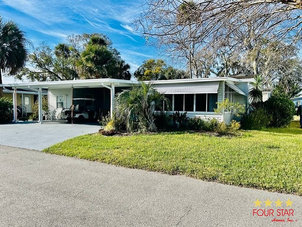 A home currently listed