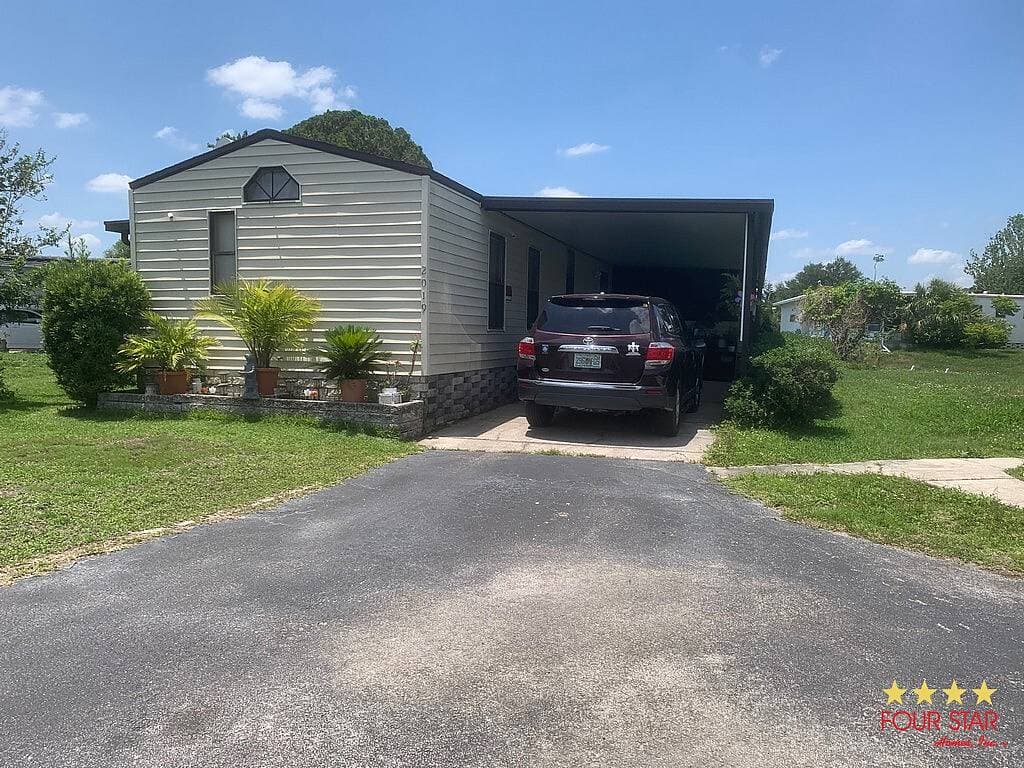 A home currently listed