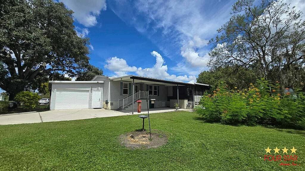 A home currently listed
