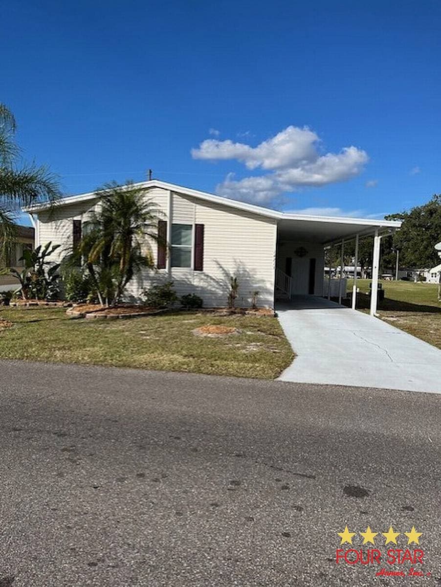 A home currently listed