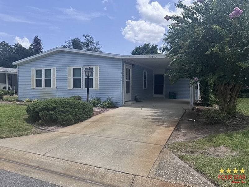 A home currently listed