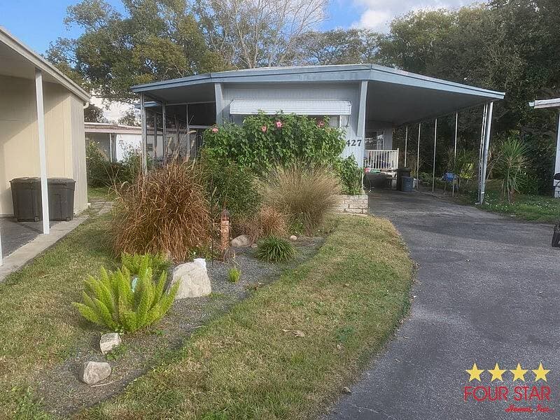 A home currently listed