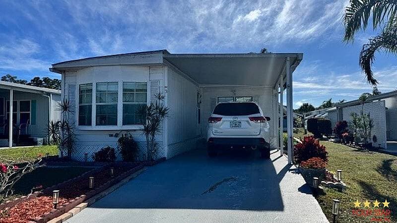 A home currently listed