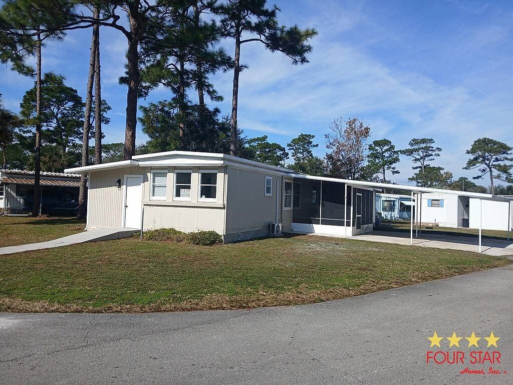 A home currently listed
