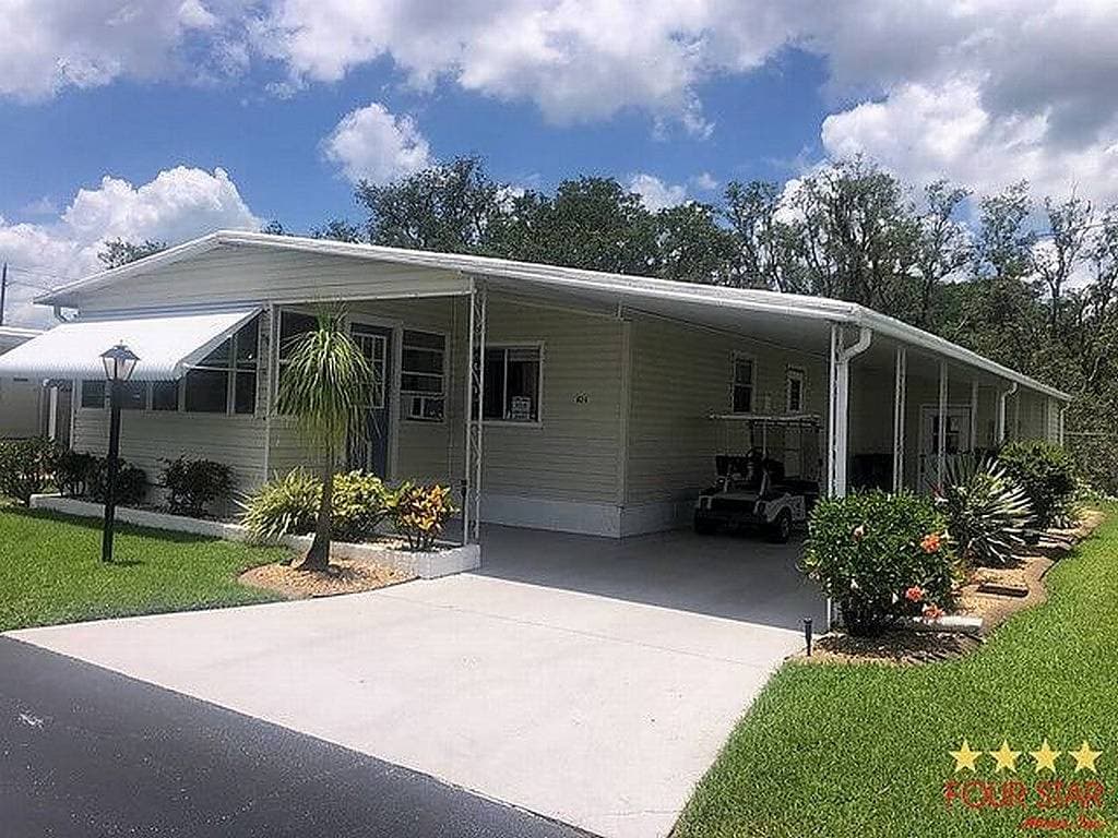 A home currently listed
