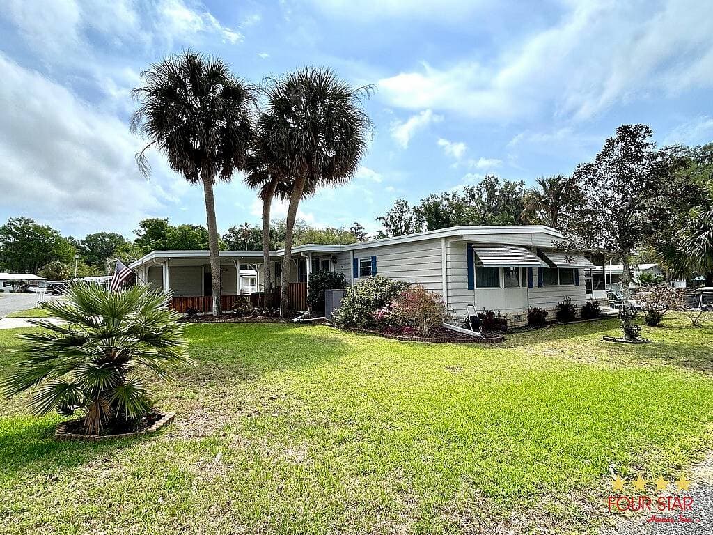 A home currently listed