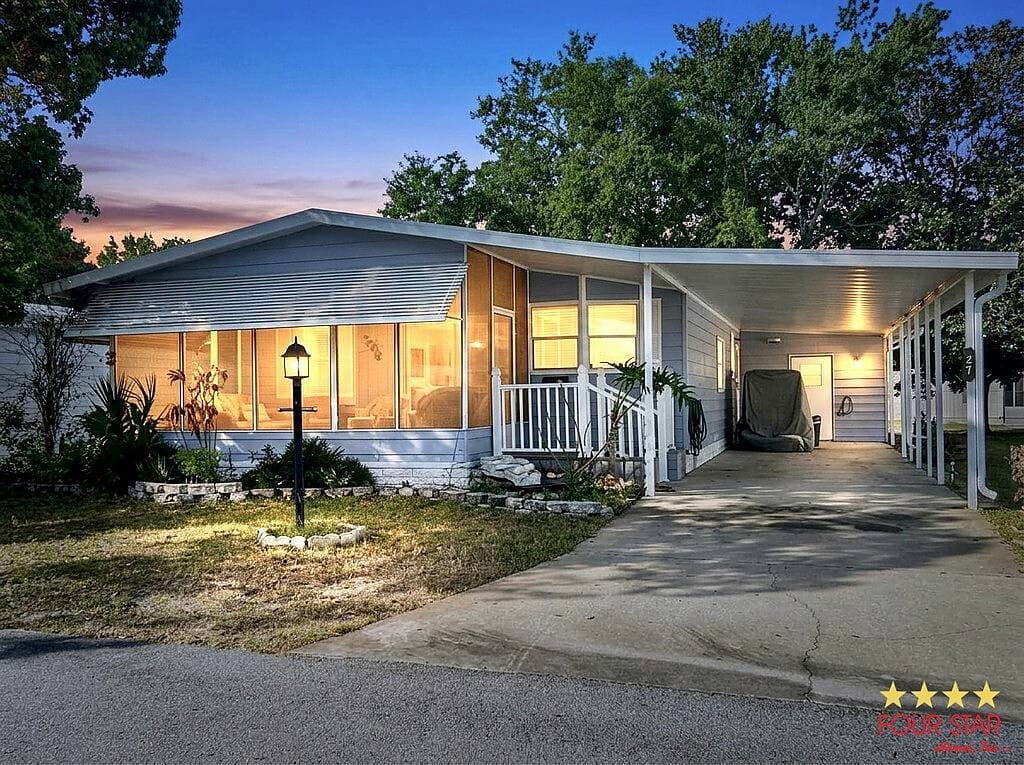 A home currently listed