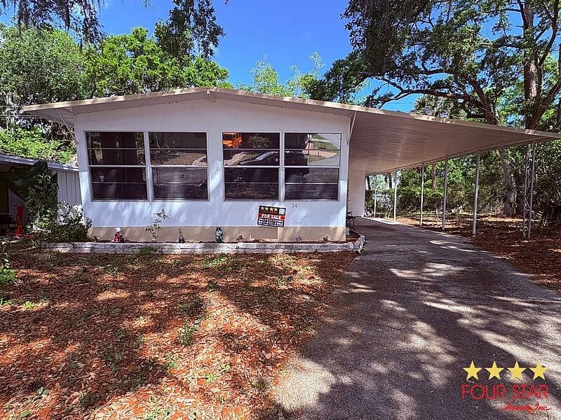 A home currently listed