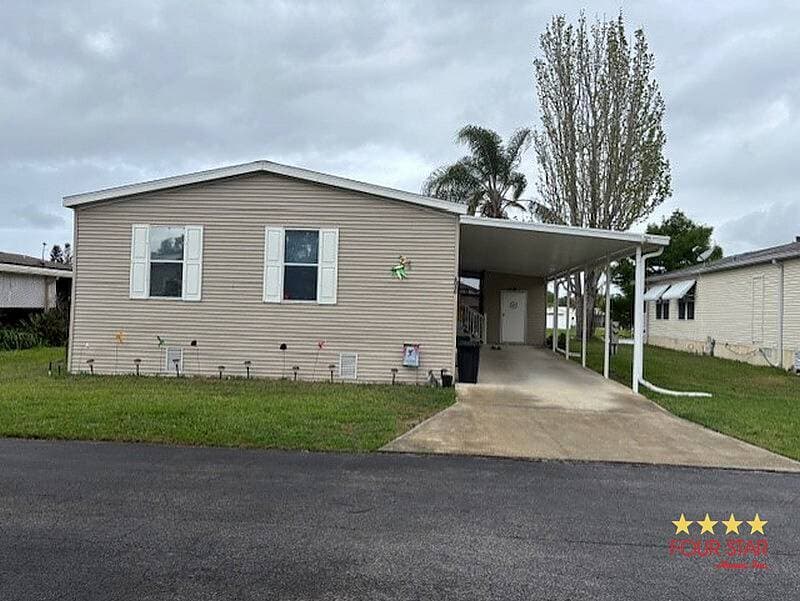 A home currently listed