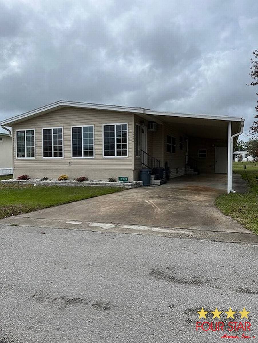 A home currently listed