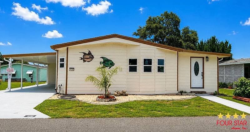 A home currently listed