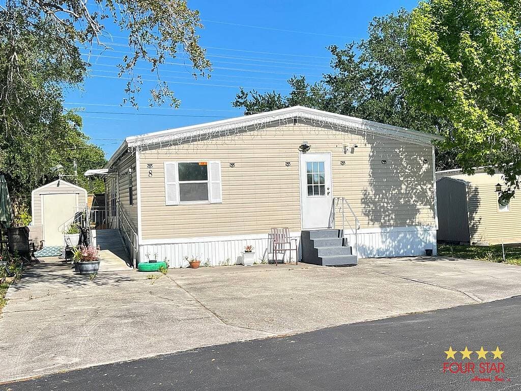 A home currently listed