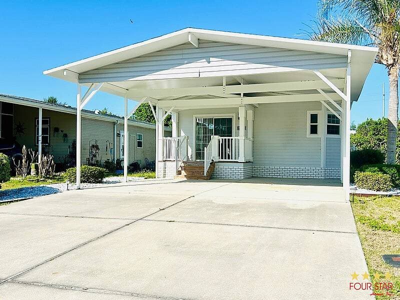 A home currently listed