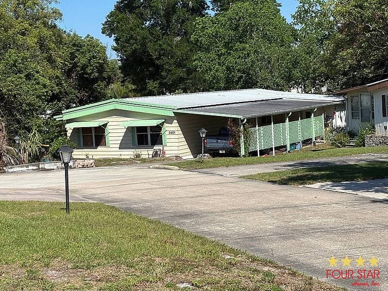 A home currently listed