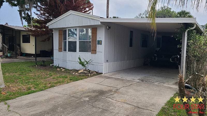 A home currently listed