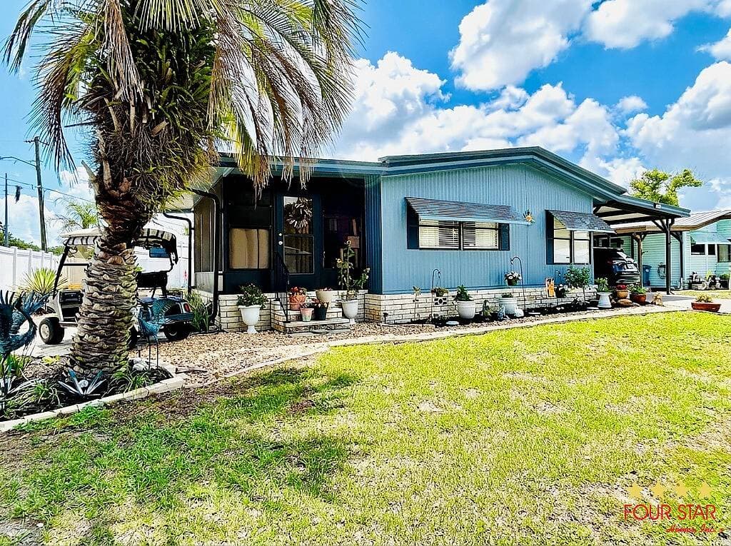 A home currently listed
