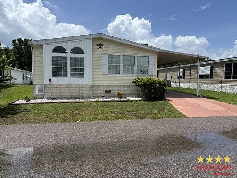A home currently listed