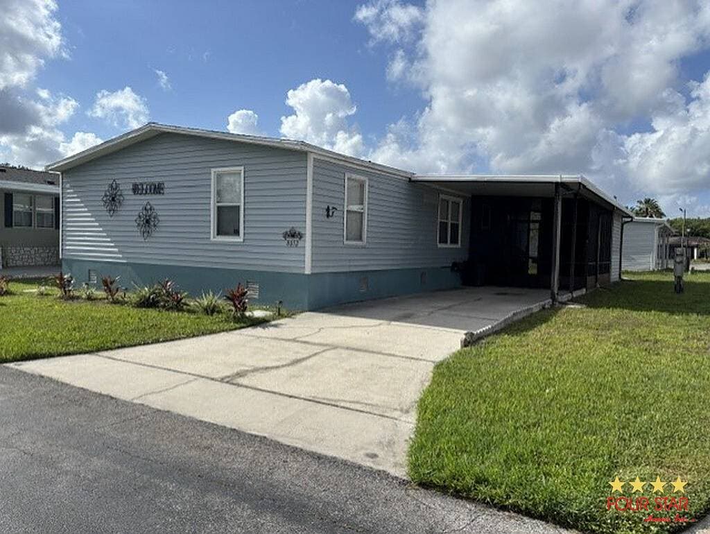A home currently listed