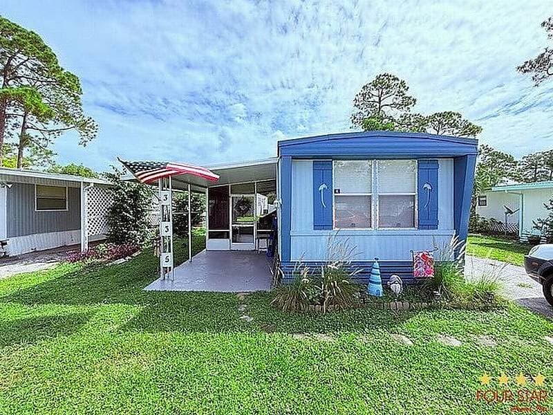 A home currently listed