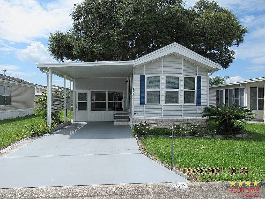 A home currently listed