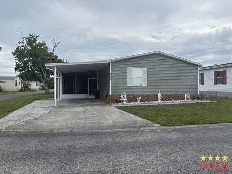 A home currently listed