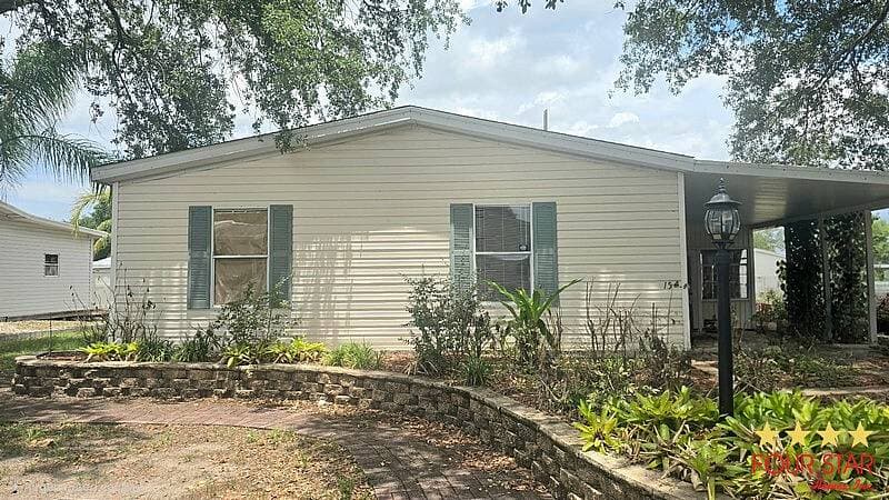 A home currently listed