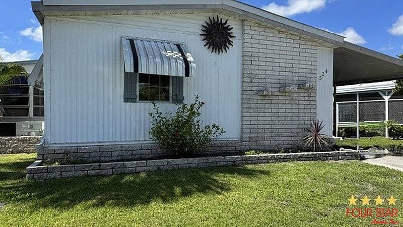 A home currently listed