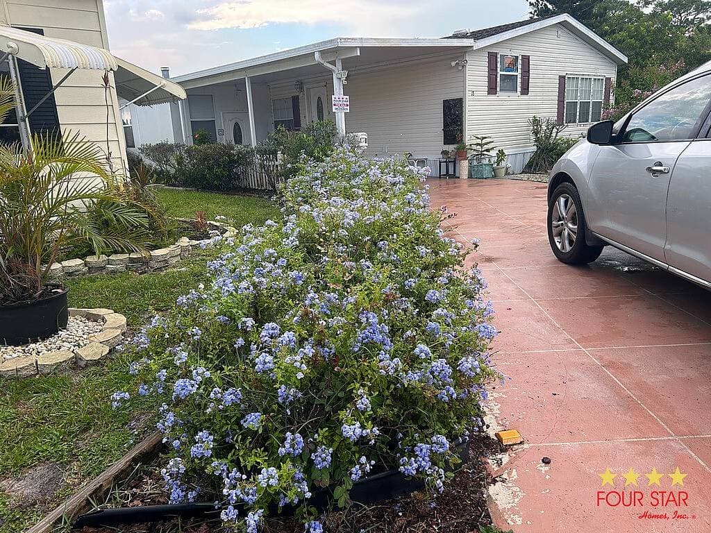 A home currently listed
