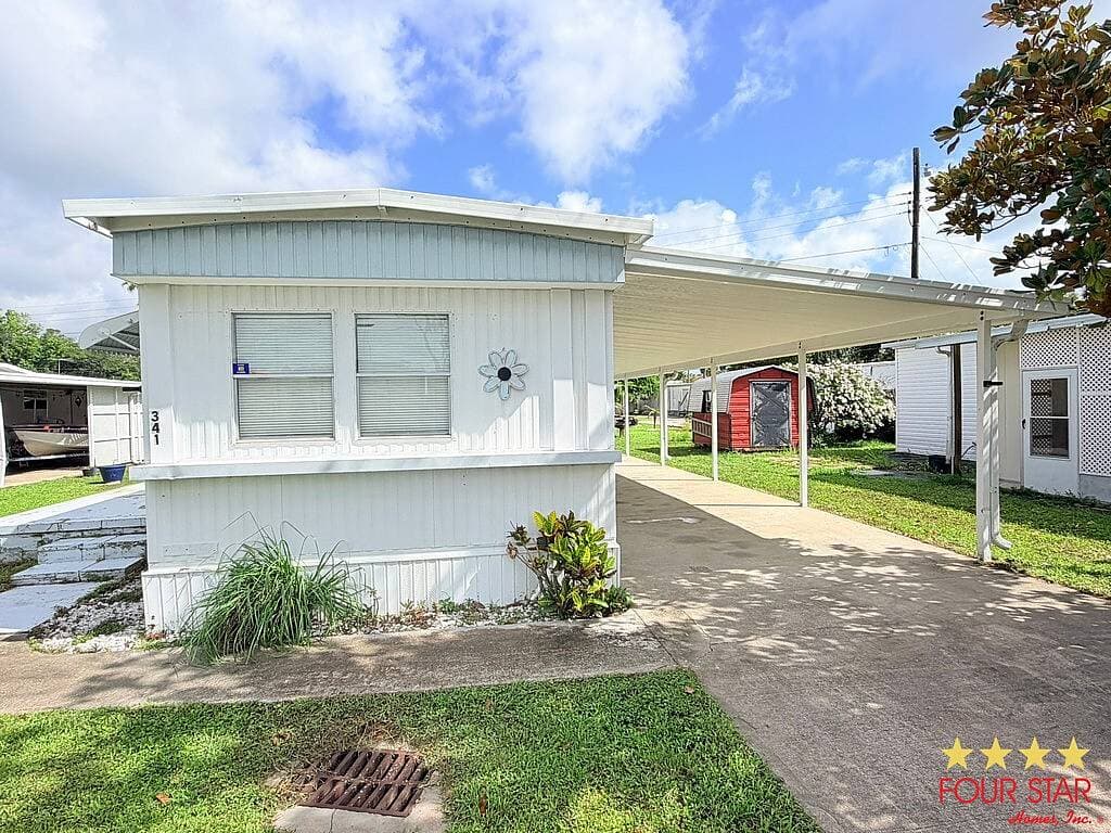 A home currently listed