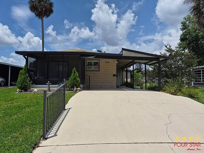 A home currently listed