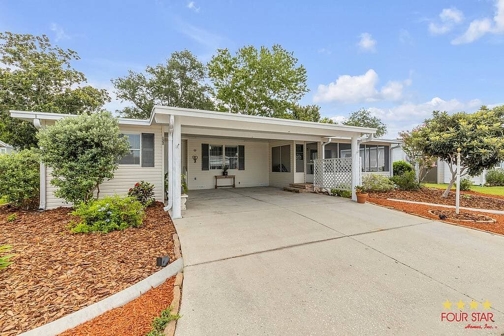 A home currently listed