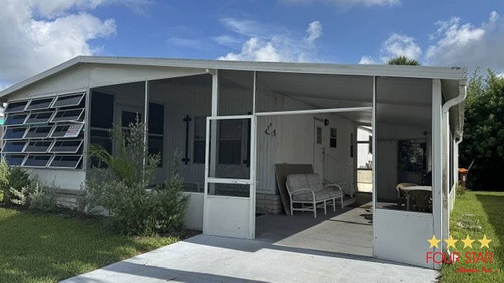 A home currently listed