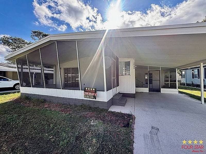 A home currently listed