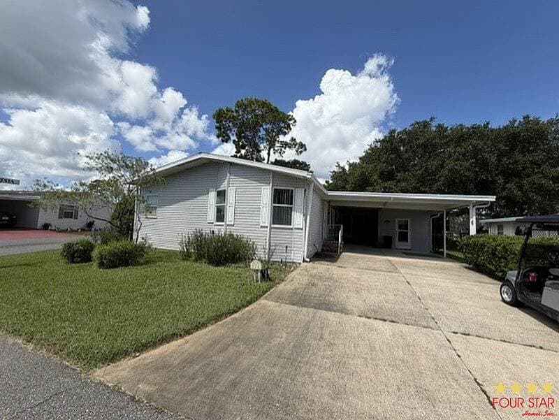 A home currently listed