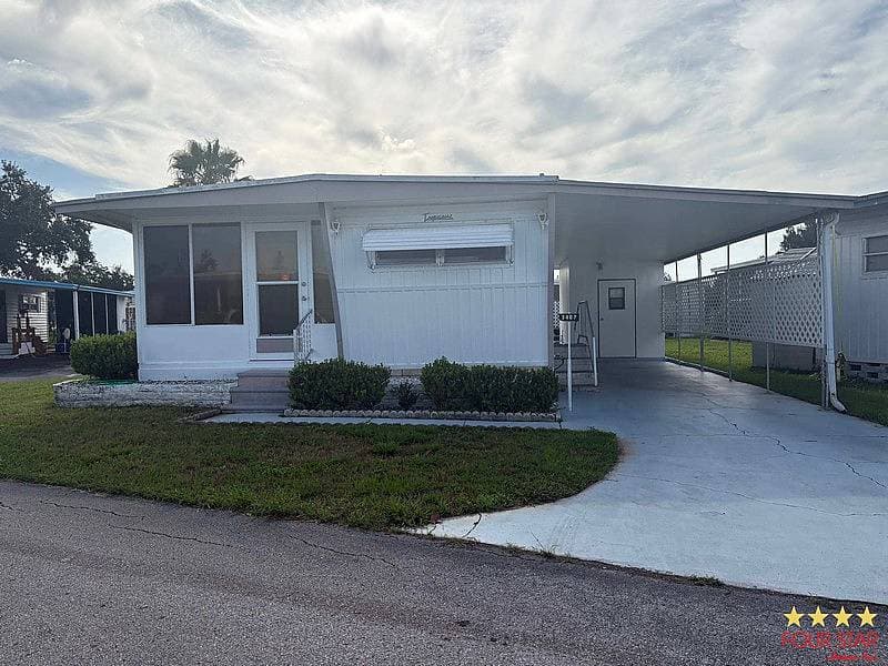 A home currently listed