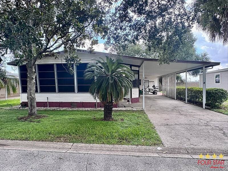 A home currently listed