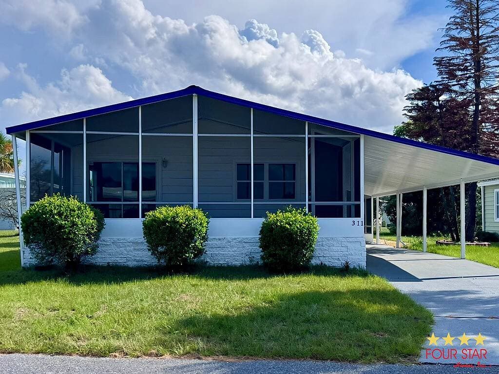 A home currently listed